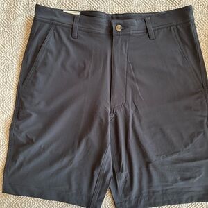 FootJoy Men's Black Flat Front Shorts